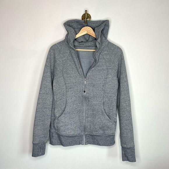 Lululemon Blue Scuba Zip Up Hoodie - Picture 1 of 4